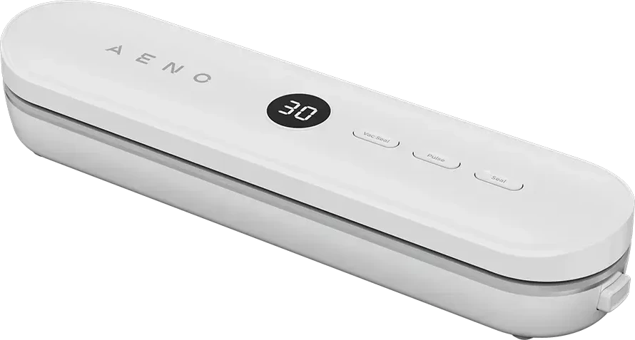AENO VS3 Vacuum Sealer, LED Ekranas, 80W, 65kPa (+/-5kPa), Baltas