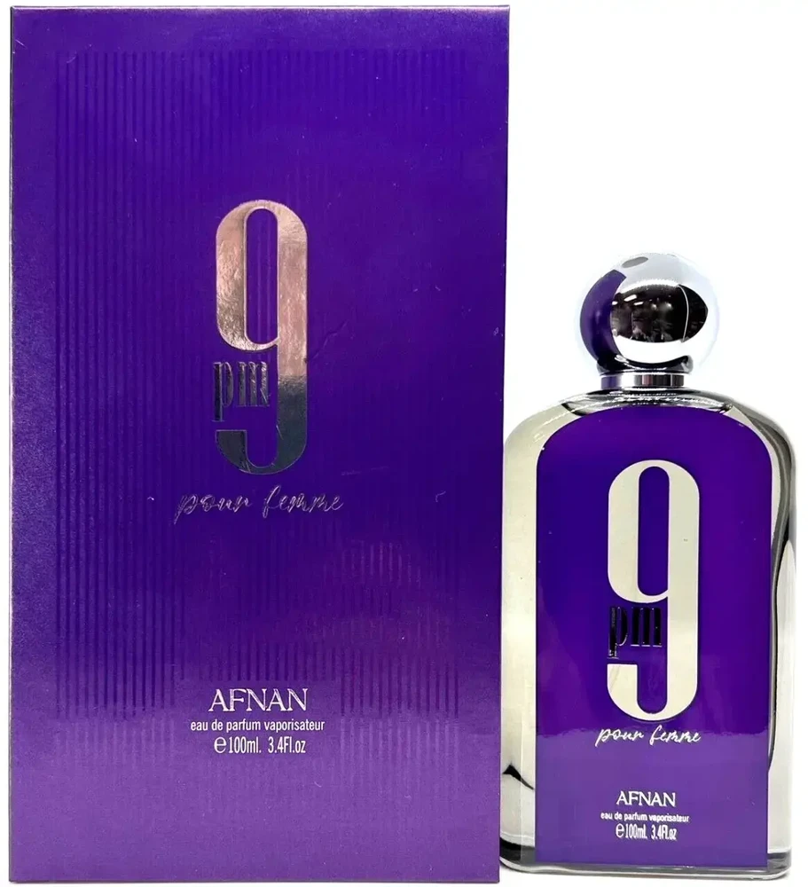 Kvepalai moterims Afnan 9 PM Pour Femme EDP, 100 ml