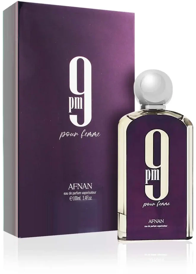 Kvepalai moterims Afnan 9 PM Pour Femme EDP, 100 ml
