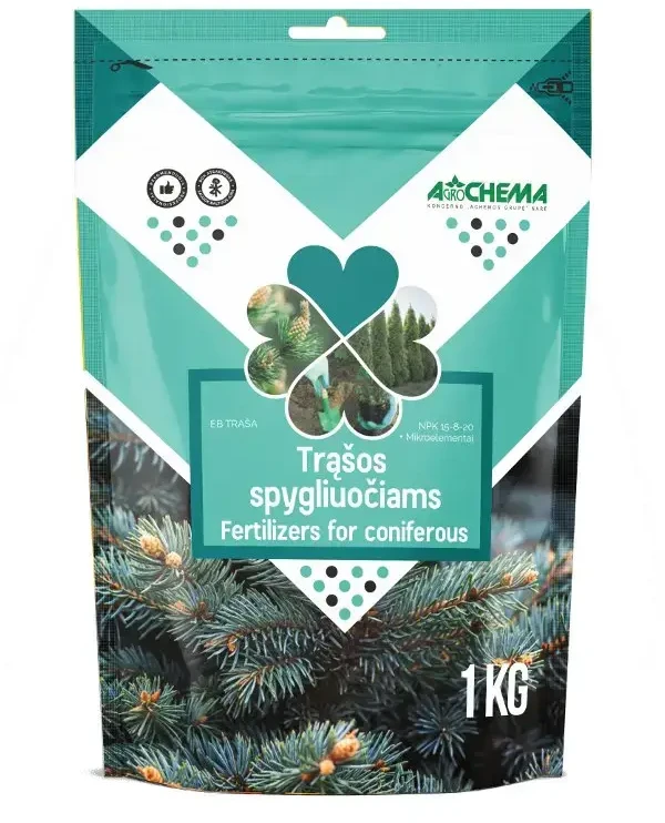Trąšos spygliuočiams Agrochema, 1kg