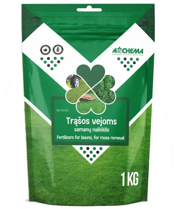 Trąšos samanotoms vejoms Agrochema, 1kg