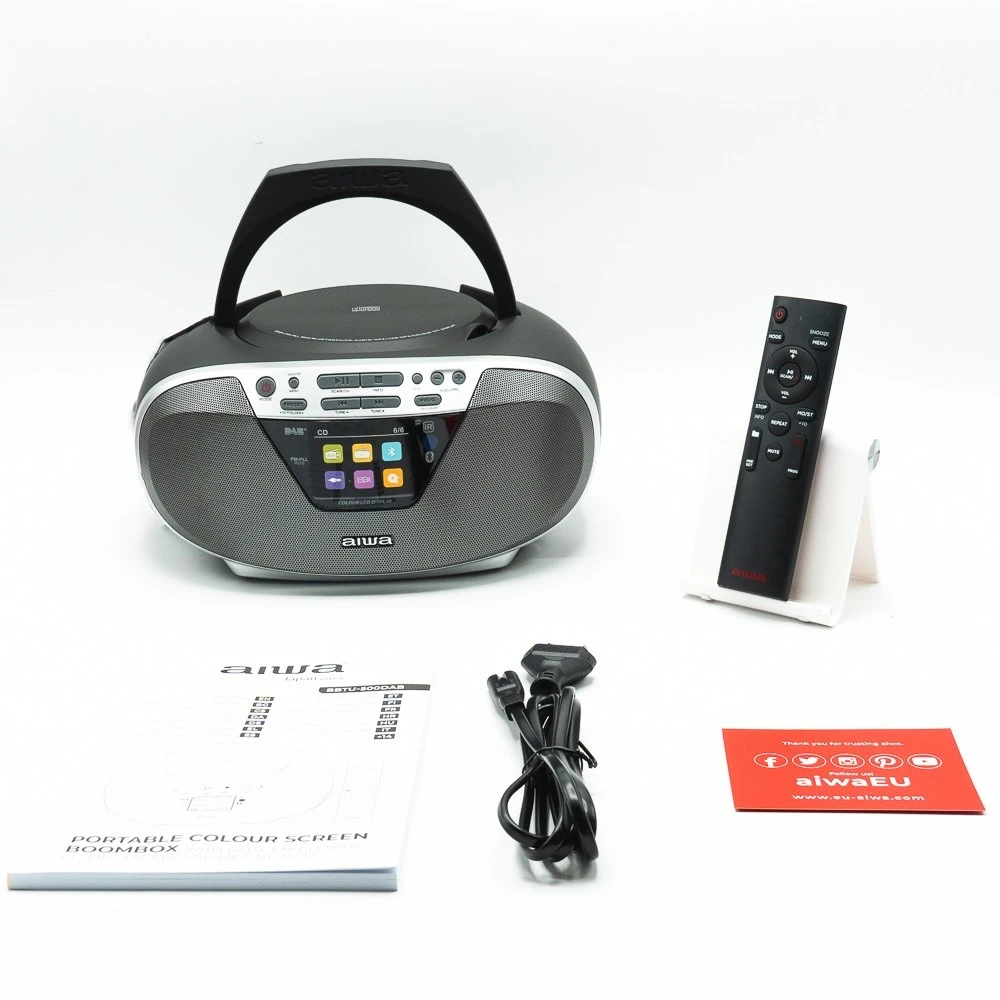 Grotuvas Aiwa BOOMBOX BBTU-500DAB/SL