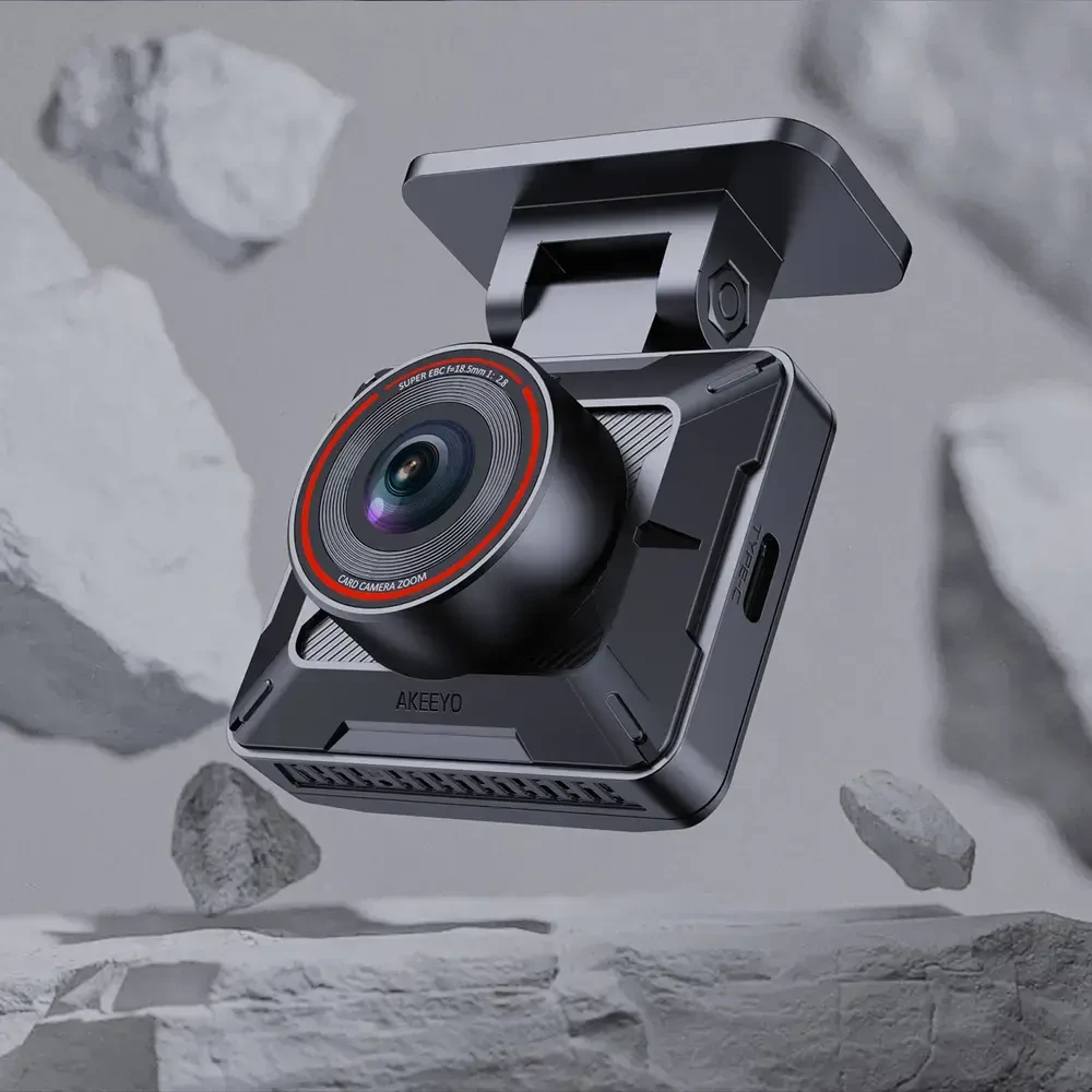 AKEEYO P1 car camera video recorder FullHD 30fps - juodas