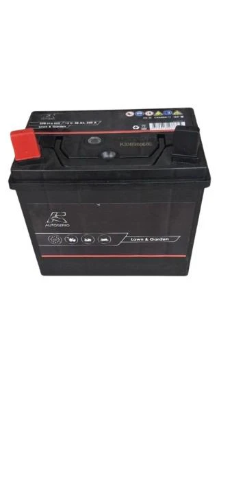 AUTOSERIO akumuliatorius 12V 28Ah su raudona jungtimi