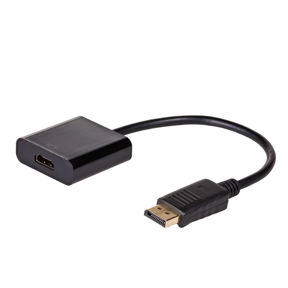 Akyga Adapteris HDMI lizdas - DisplayPort kištukas 0.15m