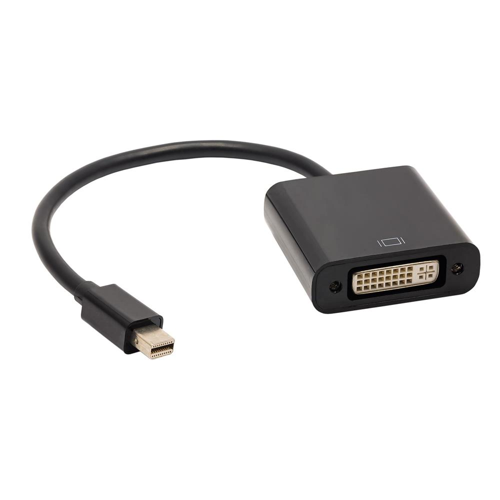 AV adapteris Akyga DisplayPort Mini – DVI-I juodas (AK-AD-37)