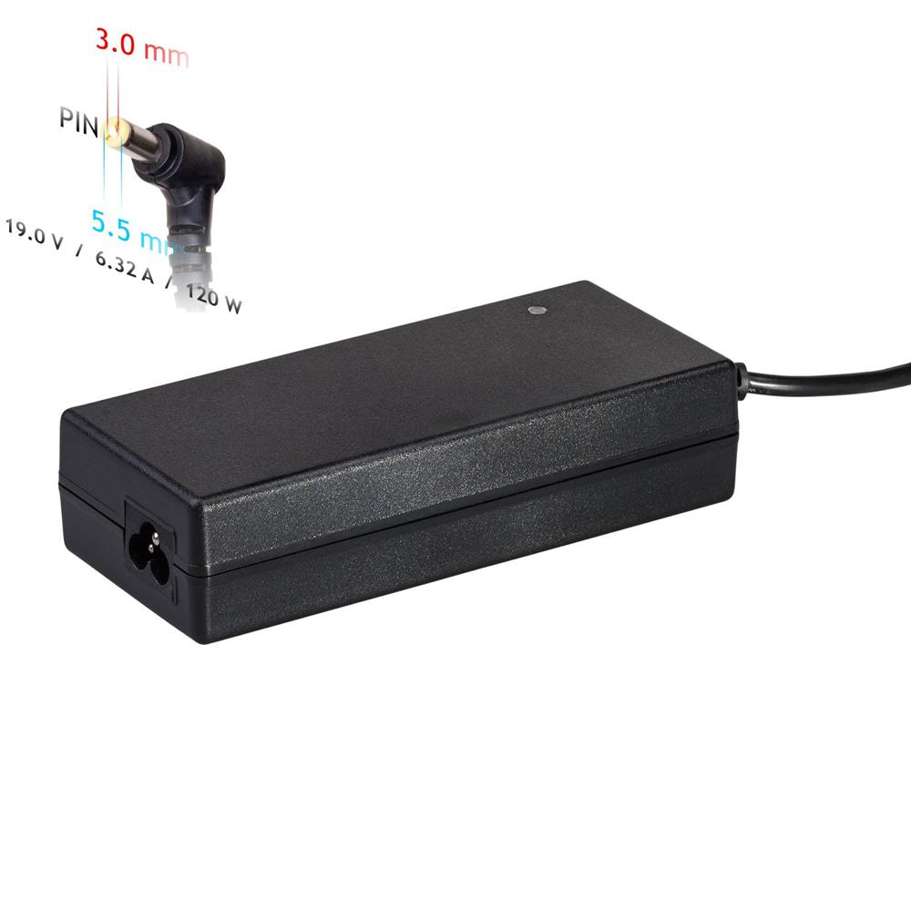 Akyga Nešiojamojo kompiuterio maitinimo šaltinis AK-ND-56 19V/6.32A 120W 5.5x3.0 mm SAMSUNG