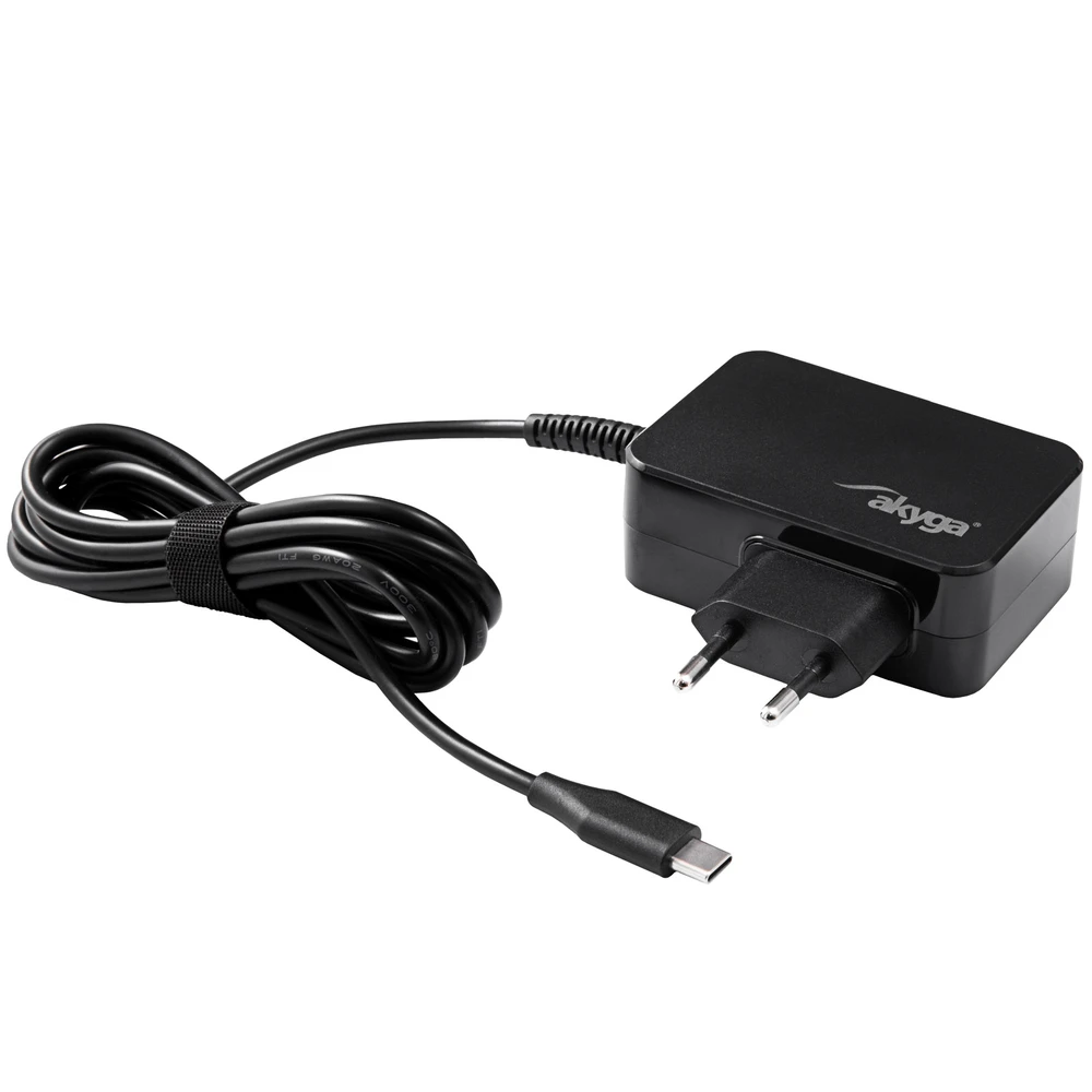 "Akyga" maitinimo šaltinis Akyga AK-ND-80 5-20V / 2,25-3A 45W C tipo USB 1,8 m GaN