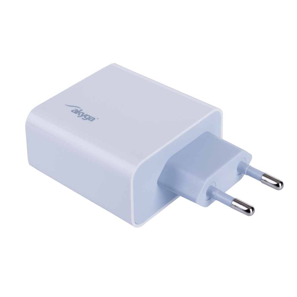 USB A USB C PD Quick Charge 3.0 maitinimo šaltinis – 5-20V/2.25-3A – Akyga AK-CH-14