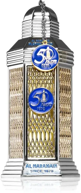 Al Haramain 50 Years Platinum Oud EDP parfumuotas vanduo Unisex, 100 ml