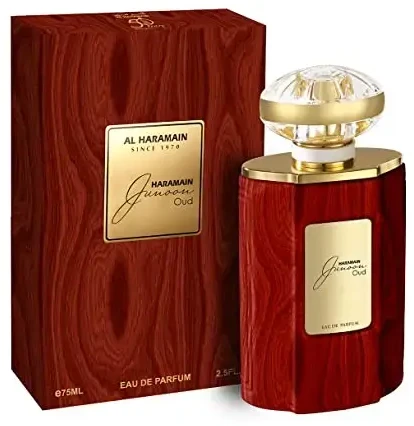 Al Haramain Junoon Oud EDP parfumuotas vanduo unisex, 75 ml