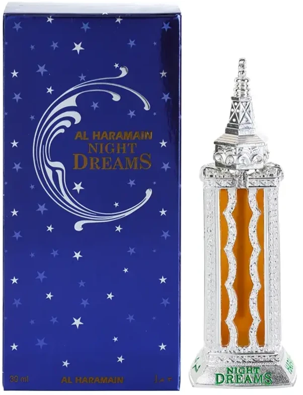 Al Haramain Night Dreams Sidabrinis Aliejiniai Kvepalai UNISEX (Vyrams ir Moterims) 30ml