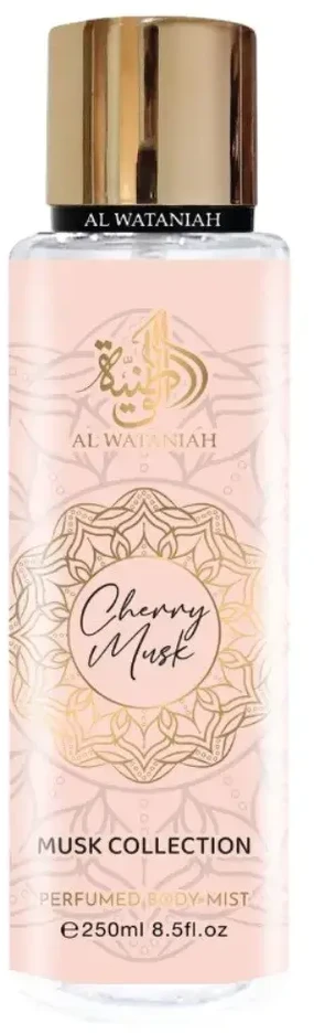 Al Wataniah Cherry Musk kūno dulksna, 250 ml