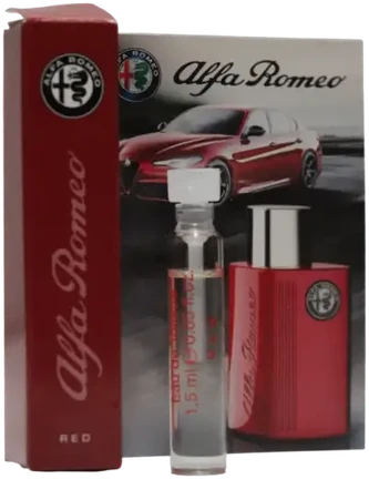 Alfa Romeo, Raudona, Eau De Toilette, For Men, 2 ml *Miniature
