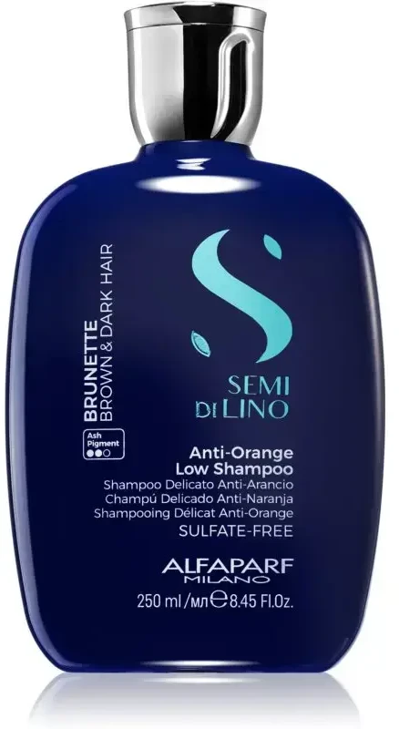 Alfaparf Milano Semi Di Lino Brunette Brown y Dark šampūnas 250ml