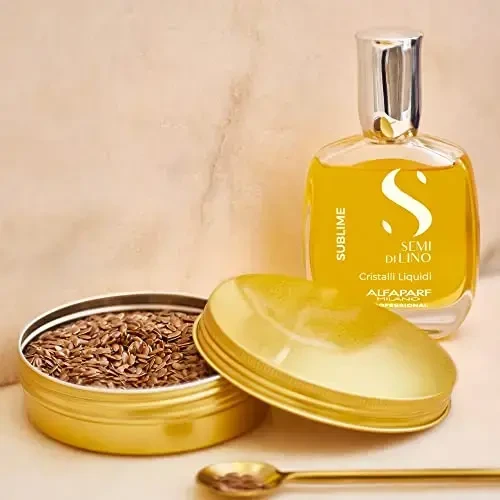 Alfaparf Milano Semi Di Lino Sublime aliejus Visų tipų plaukams 15ml