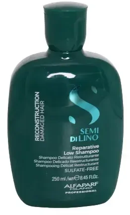 Alfaparf Milano Semi di Lino Reconstruction Reparative atkuriamasis šampūnas pažeistiems plaukams, 250 ml