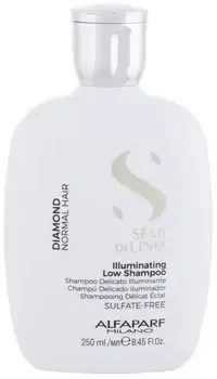 AlfaParf Brightening Šampūnas for normal hair Semi di Lino Diamond (Illuminating Low Šampūnas)