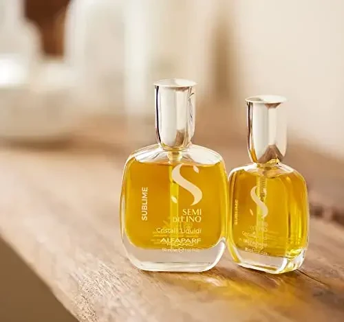 Alfaparf Milano Semi Di Lino Sublime Cristalli Liquidi spindesio suteikiantis plaukų aliejus 50ml