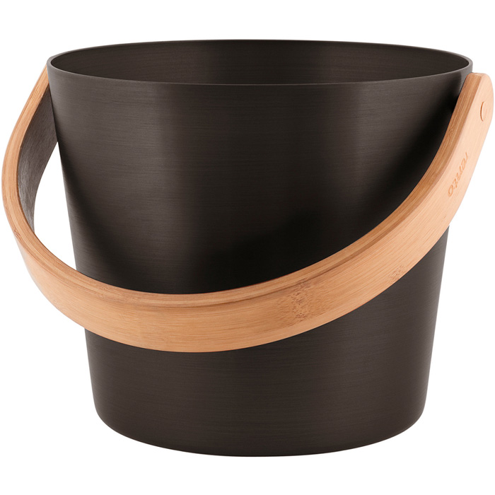 Kibiras saunai RENTO, aliuminis, rudas 5 l, 23 x 23 cm