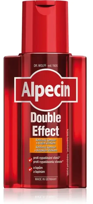 Alpecin dvigubo poveikio kofeino šampūnas M 200 ml