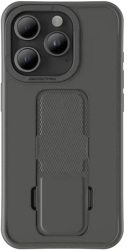 Amazing Thing Matte Pro Mag dėklas telefonui 12FT IP156.7PMPBK Apple iPhone 15 Pro Max juodos spalvos