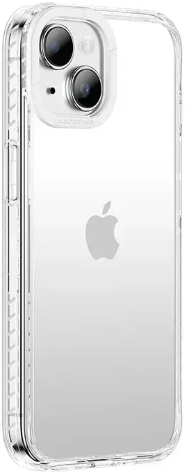 Amazing Thing Titan Pro dėklas telefonui 10FT IP156.7TPCL do Apple iPhone 15 Plus skaidrus