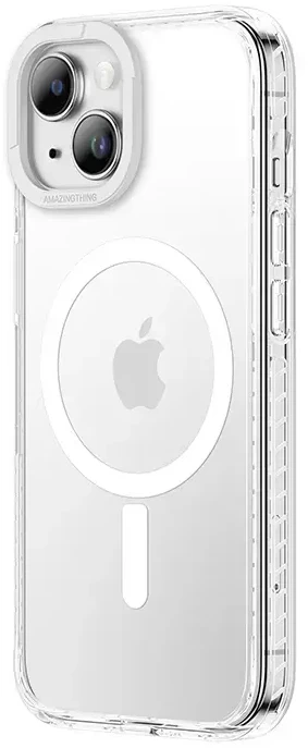 Amazing Thing Titan Pro Magsafe dėklas telefonui 10FT IP156.7TMCL iPhone 15 Plus skaidrus