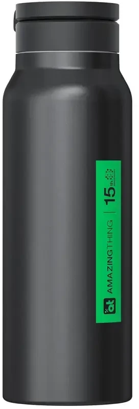 Gertuvė AmazingThing sportinis buteliukas su magnetiniu laikikliu, suderinamas su MagSafe, 800 ml - Juodas
