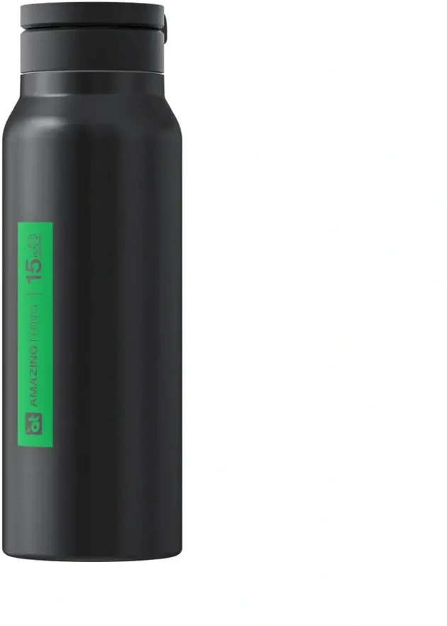 Gertuvė AmazingThing sportinis buteliukas su magnetiniu laikikliu, suderinamas su MagSafe, 800 ml - Juodas