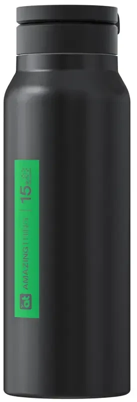 Gertuvė AmazingThing sportinis buteliukas su magnetiniu laikikliu, suderinamas su MagSafe, 800 ml - Juodas