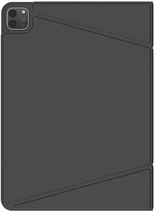 „AmazingThing“ matinis „Pro Mag“ lankstus dėklas su stovu, skirtas „iPad Air 13“ M2/M3/M4 (2024/2025/2026) - Juodas