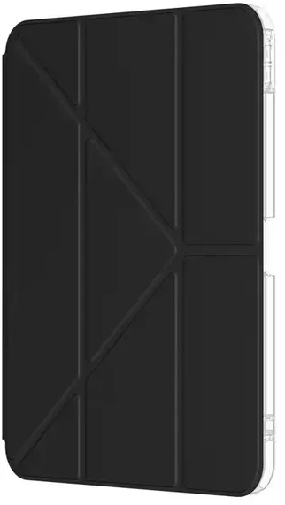 „AmazingThing“ minimalaus dizaino dėklas, skirtas „iPad Air 13“ M2/M3/M4 (2024/2025/2026) - juodas