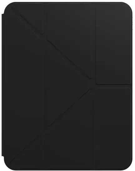„AmazingThing“ minimalaus dizaino dėklas, skirtas „iPad Air 13“ M2/M3/M4 (2024/2025/2026) - juodas