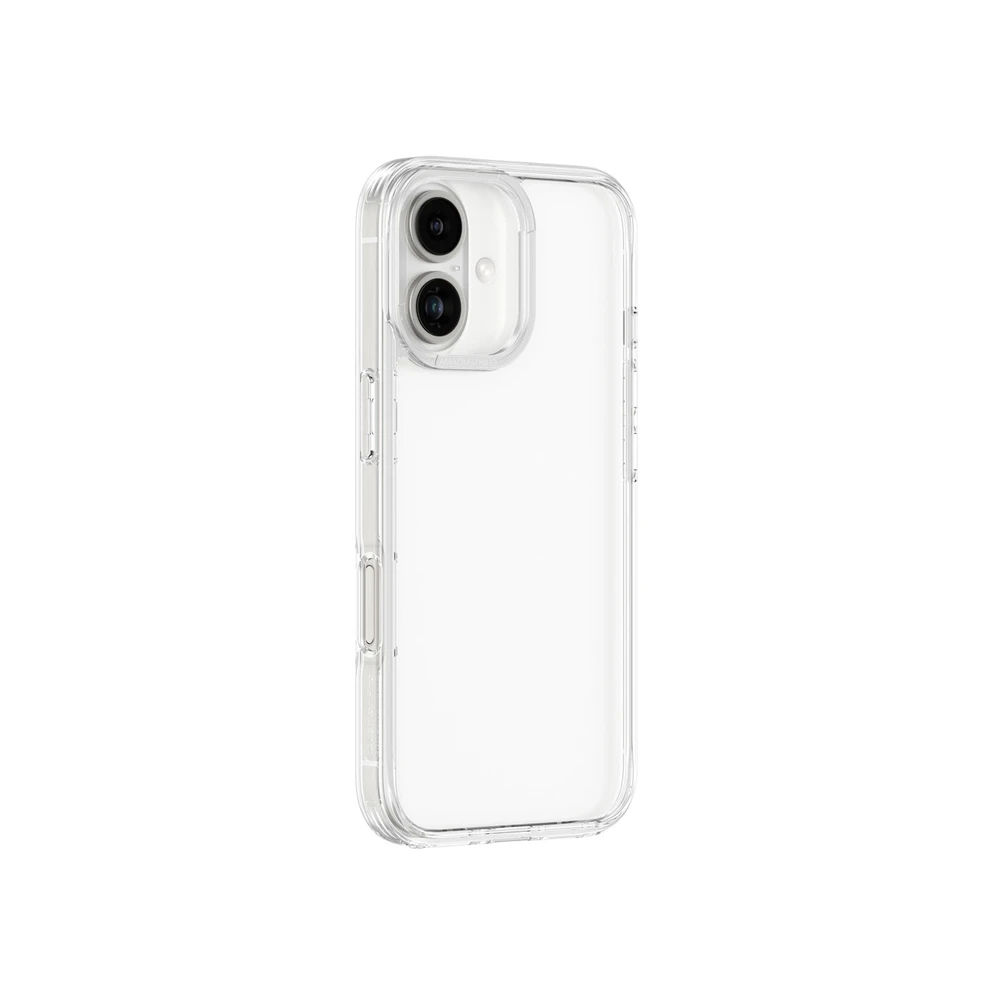 AmazingThing Minimal dėklas skirtas Apple iPhone 16 Silicone dėklas – skaidrus