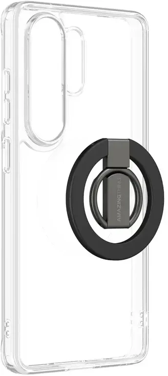 AmazingThing Minimal Ring Set dėklas telefonui Samsung S26 Ultra – Transparent