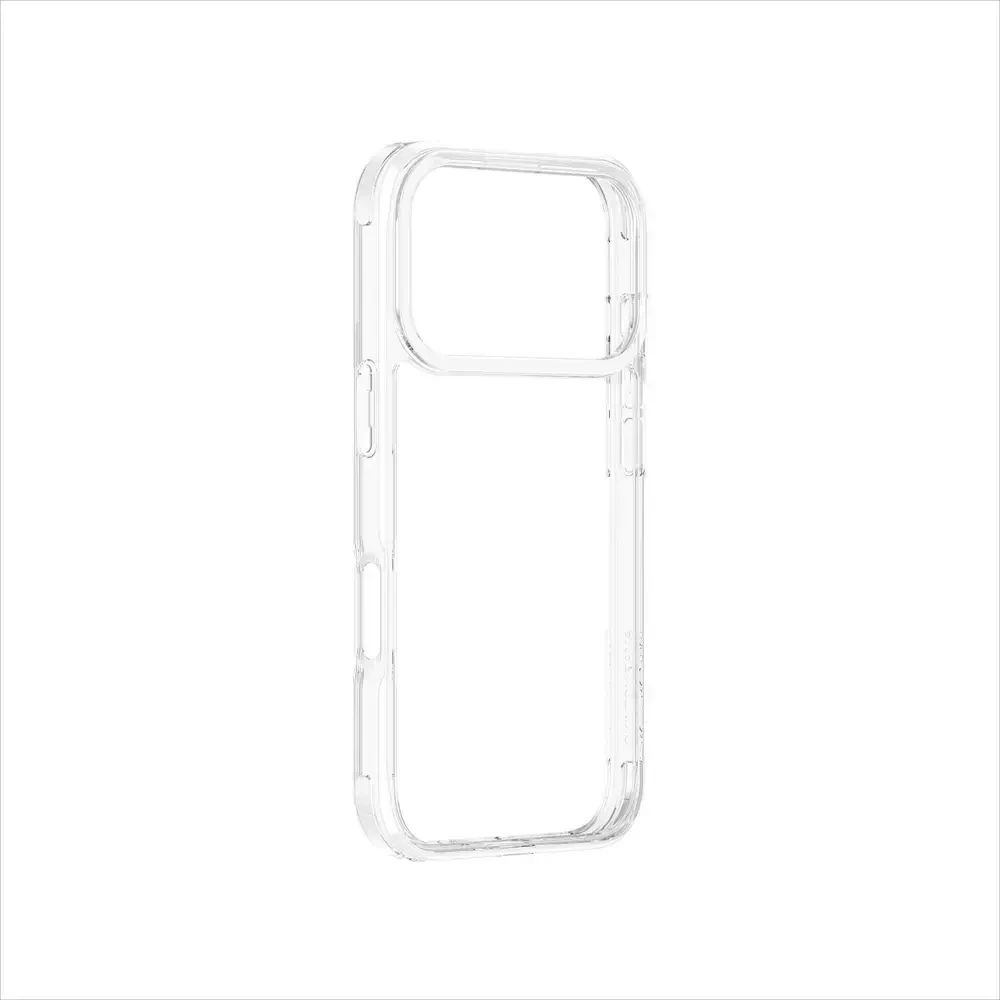 „AmazingThing“ minimalaus dizaino dėklas, skirtas „iPhone 17 Pro“ – permatomas