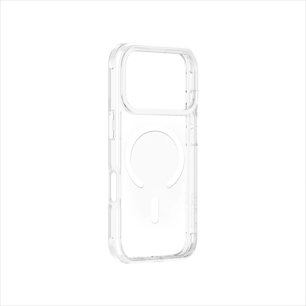 AmazingThing Minimal Mag dėklas skirtas Apple iPhone 17 Pro Max suderinamas su MagSafe – skaidrus