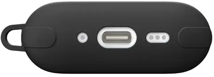 „AmazingThing Omni Case Titan“ dėklas, skirtas „AirPods Pro 3“ - juodas