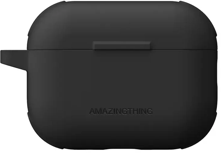 „AmazingThing Omni Case Titan“ dėklas, skirtas „AirPods Pro 3“ - juodas