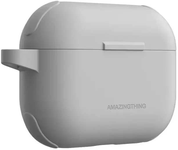 „AmazingThing Omni“ dėklas „Titan“, skirtas „AirPods Pro 3“ ausinėms – Baltas