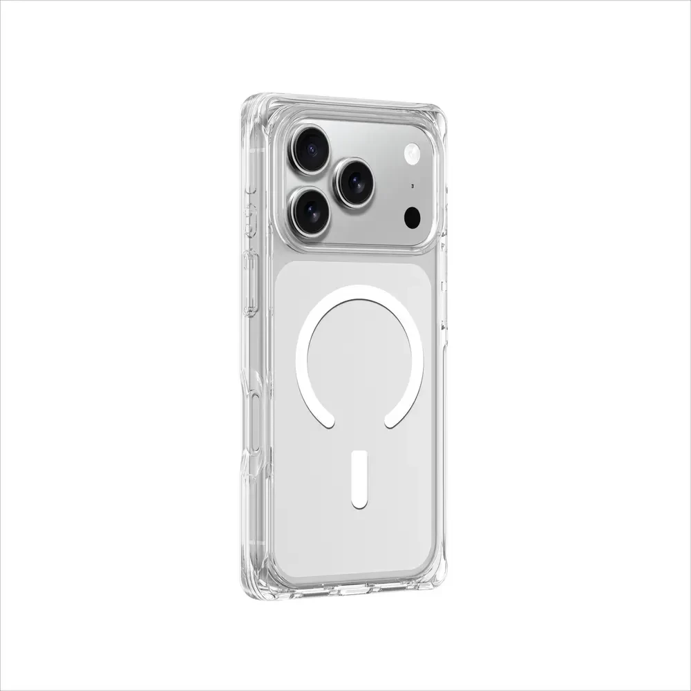 AmazingThing Omni dėklas skirtas Apple iPhone 17 Pro Max suderinamas su MagSafe – skaidrus