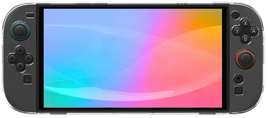 AmazingThing PlayShield Bare dėklas skirtas Nintendo Switch 2 – skaidrus