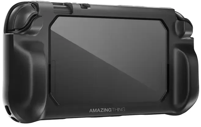 AmazingThing PlayShield Bunker apsauginis dėklas skirtas Nintendo Switch 2 – juodos spalvos