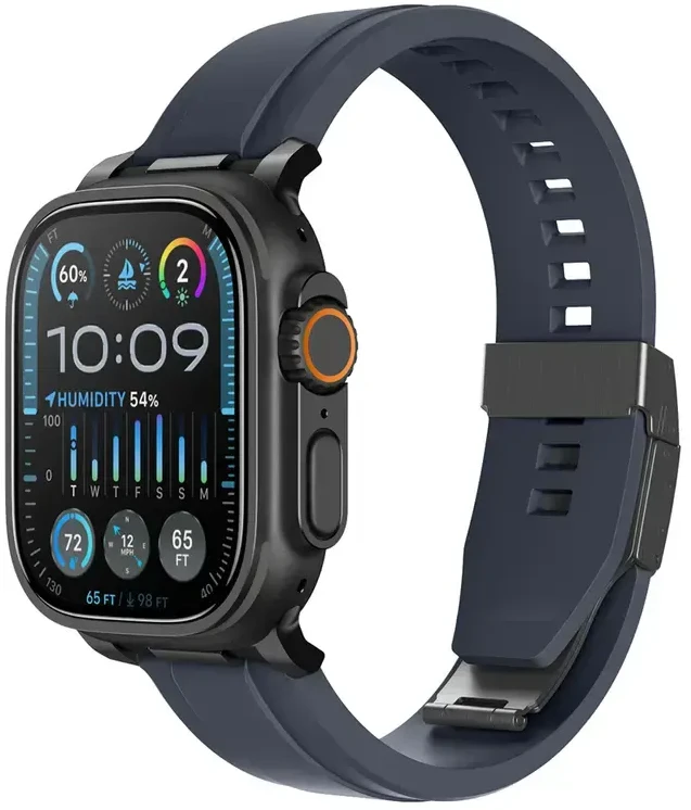 „AmazingThing Radix“ stiklinis ekrano apsauginis dėklas, skirtas „Apple Watch Uitra 3“ (49 mm)