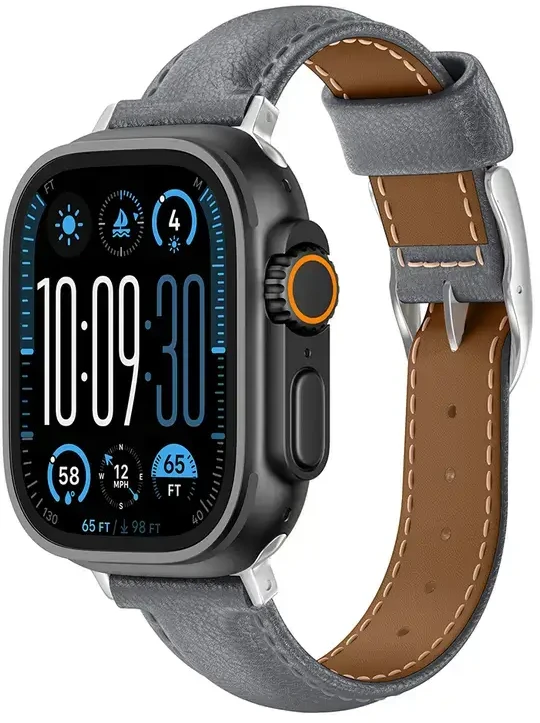 Nezatříděno „AmazingThing“ odinis dirželis „Apple Watch 45 / 46 / 49 mm“ – pilkas