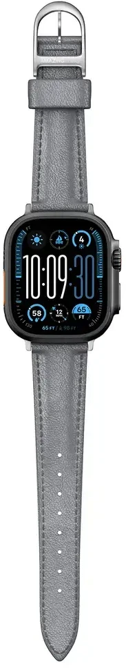 Nezatříděno „AmazingThing“ odinis dirželis „Apple Watch 45 / 46 / 49 mm“ – pilkas