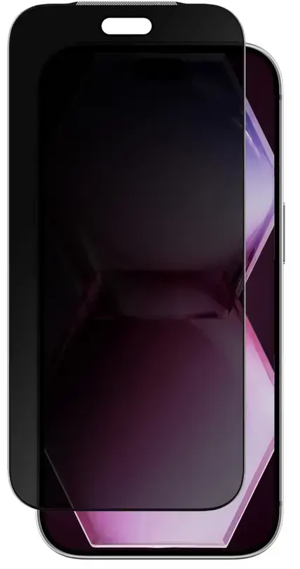 AmazingThing Titan +Care Privacy Glass for iPhone 18 Pro Max with mounting frame