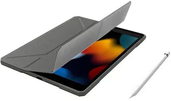 „AmazingThing Titan Pro Folio“ dėklas, skirtas „iPad Air 11“ M3/M4 (2025/2026) – pilkas