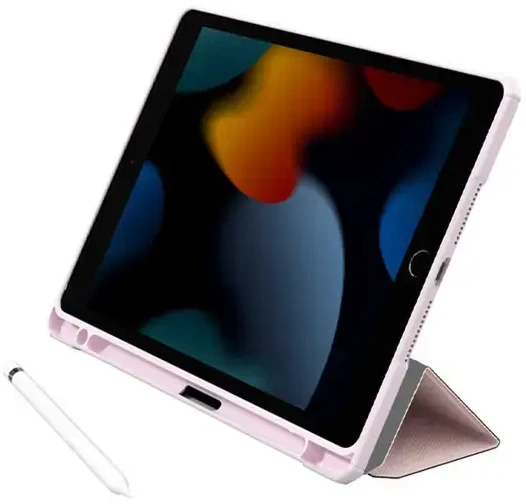 AmazingThing Titan Pro Folio Case for iPad Air 11" M3/M4 (2025/2026) - Rožinė